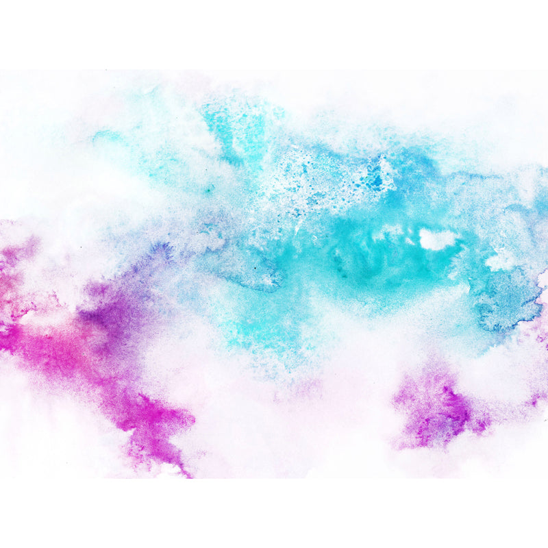 Blue Artistry Wallpaper Mural Whole Tie Dye Wall Decor for Bedroom, Customized Size