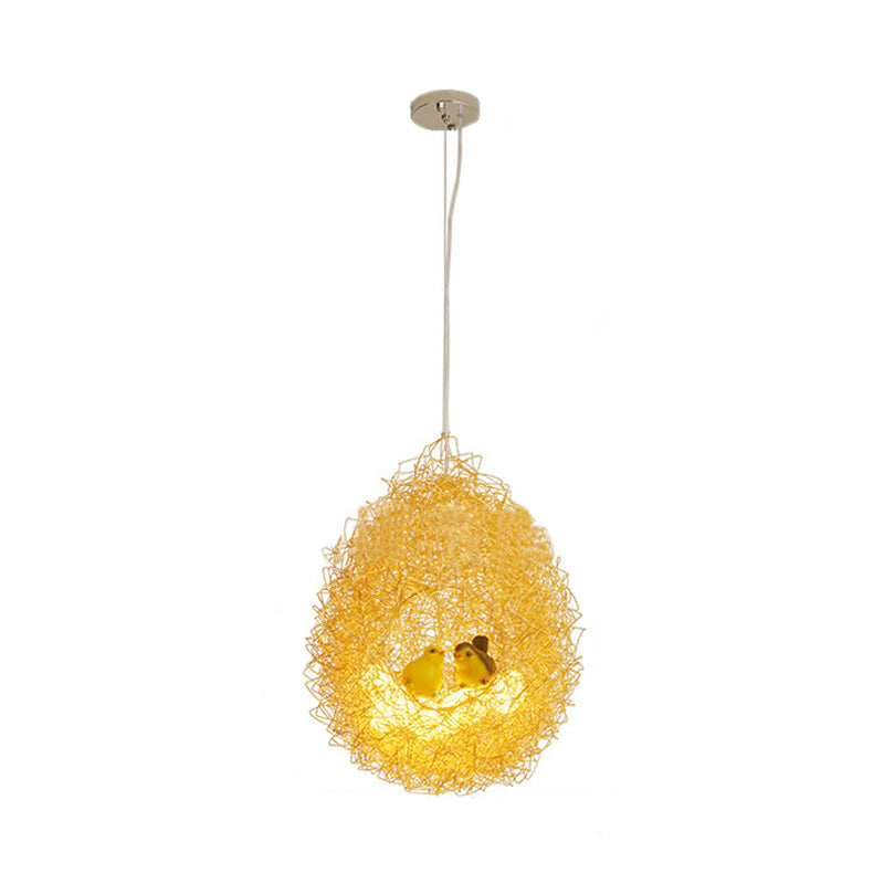 Art Deco 2 Leuchten Kronleuchter Licht mit Metallschatten Gold STHED Decke Hung