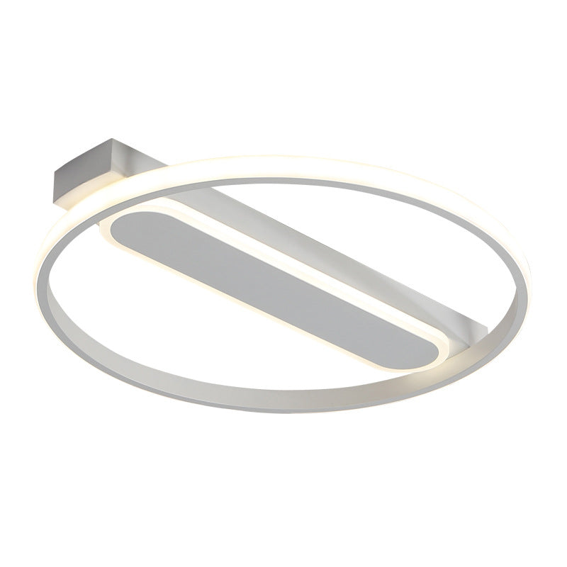 Ring-Schlafzimmer-Deckeneinbau-Acryl-LED-Einbauleuchte in Warmweiß, 16"/19,5"/23,5" Durchmesser