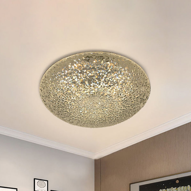 Kom spoelbevestiging lamp Minimalistisch acryl LED helder plafondlicht in wit/warm/natuurlijk licht voor slaapkamer