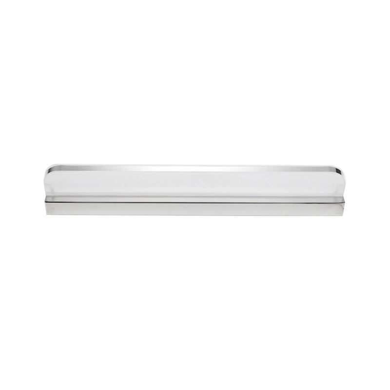 Ultra-Thin Acrylic Vanity Wall Light Minimalism 9"/16.5" W LED Chrome Finish Wall Lamp for Bathroom, Warm/White Lighting