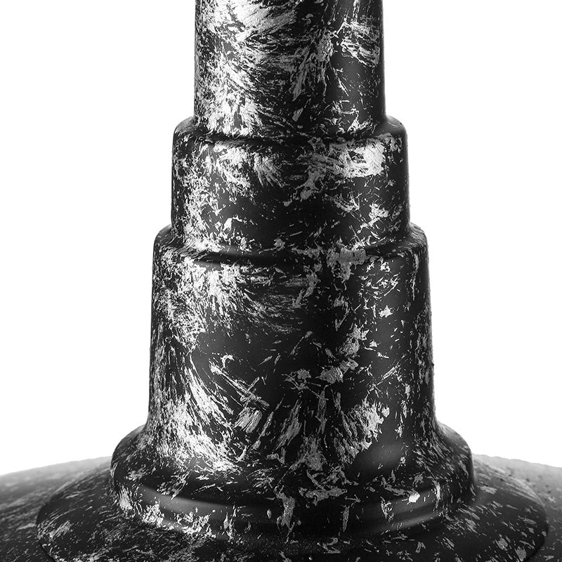 Lampada con funce murale di fienile in stile antico 1 illuminazione da parete con applique di ferro leggera con braccio a collo di ceso in bronzo/ruggine per camera da letto