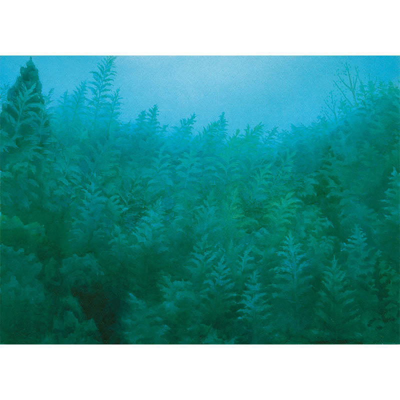 Stain-Proofing Woodland Mural Decal Non-Woven Modern Wall Decor for Home Interior