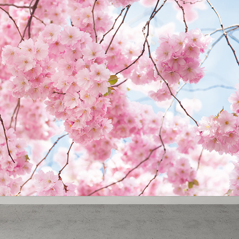 House Decor Flower Stamens Mural Decal Personalise Modern Wall Covering for Playroom