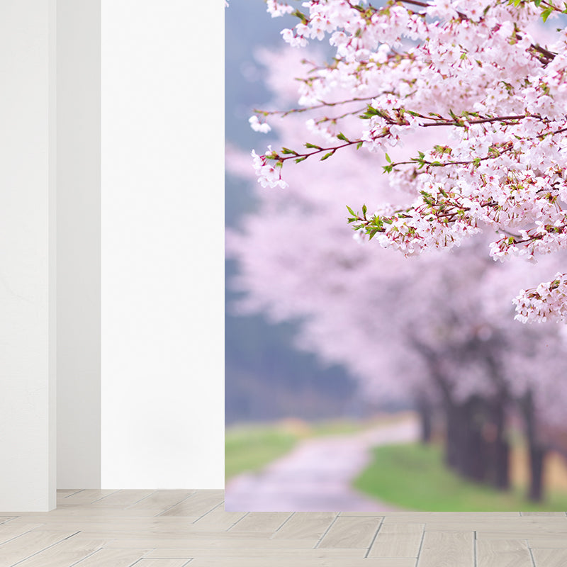 Water Resistant Floral Design Mural Decal Non-Woven Modern Wall Art for Wall Interior