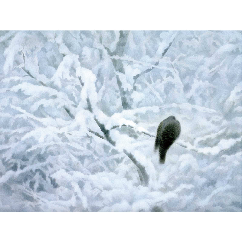 Winter Tree Scene Mural Wallpaper Modern Decorative Girls Room Wall Art, Made to Measure