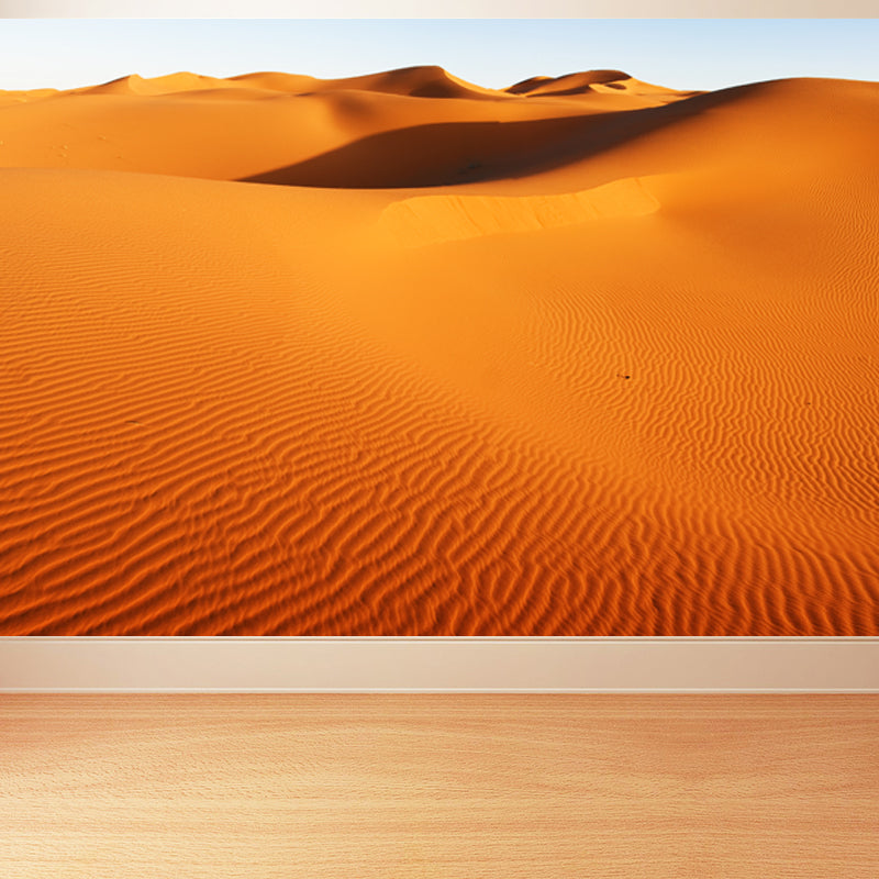 Waterproof Dune Wallpaper Mural Modern Non-Woven Fabric Wall Decor, Custom Printed
