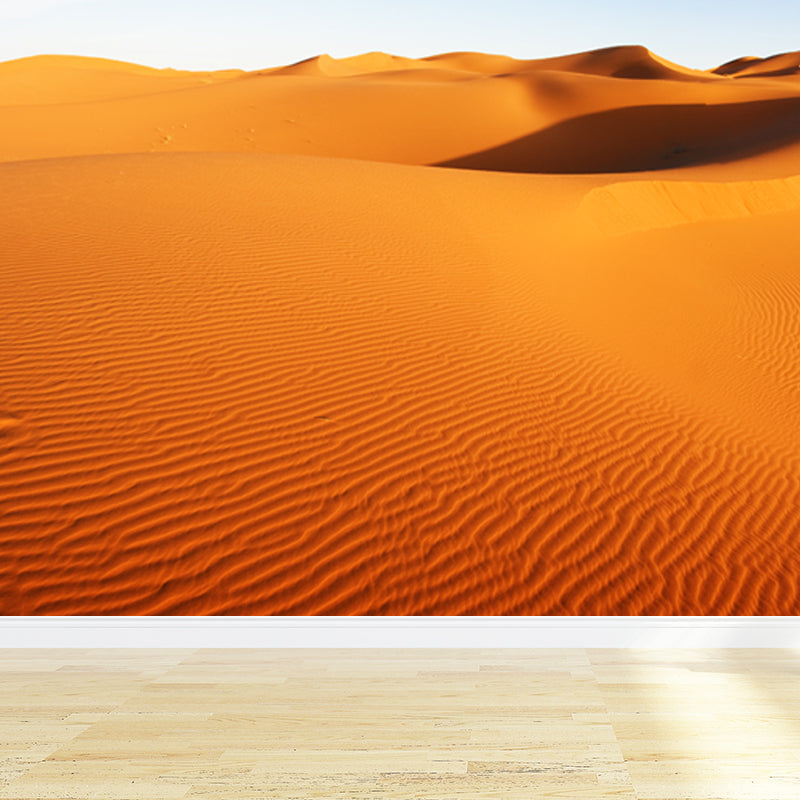 Waterproof Dune Wallpaper Mural Modern Non-Woven Fabric Wall Decor, Custom Printed