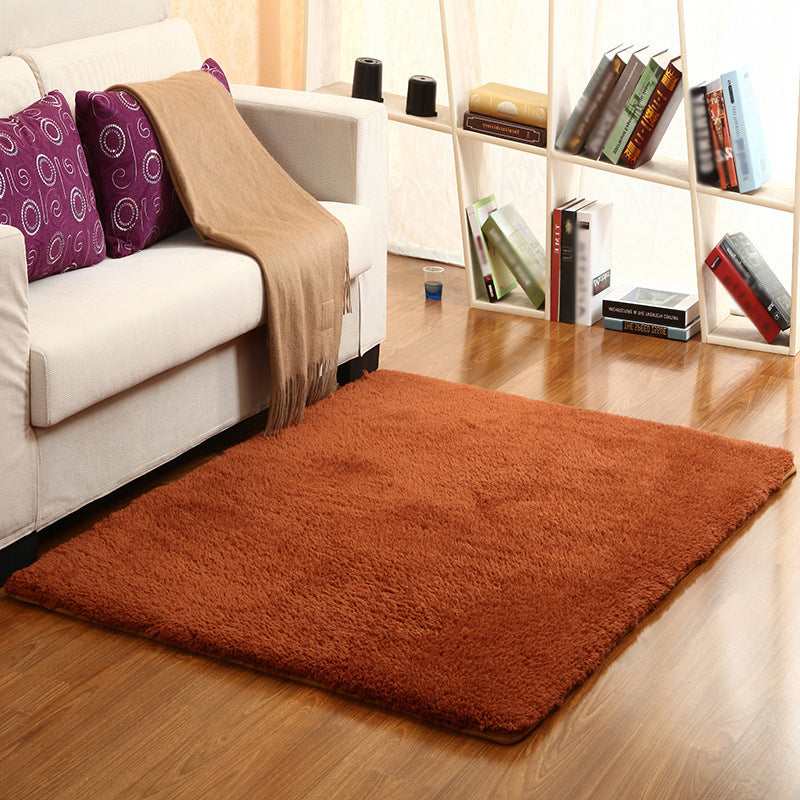 Zeitgenössischer fester Farbe Rug rosa und grün Sherpa Teppichmaschine waschbarer Nicht-Schlupf-Flächen-Teppich für Schlafzimmer