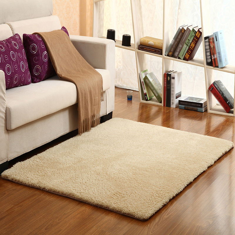 Zeitgenössischer fester Farbe Rug rosa und grün Sherpa Teppichmaschine waschbarer Nicht-Schlupf-Flächen-Teppich für Schlafzimmer