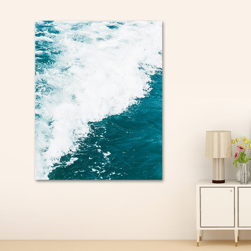 Photography Ocean Water Canvas Wall Art for Living Room, Pastel Color, Multi-Piece