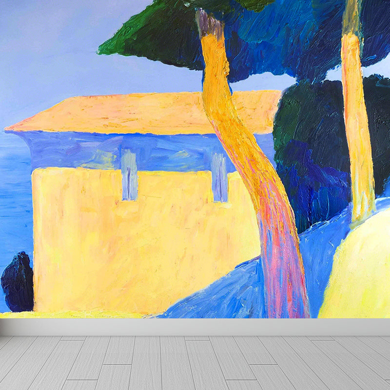 Décoration murale de chaumière, revêtement Mural d'art contemporain personnalisé pour la cuisine