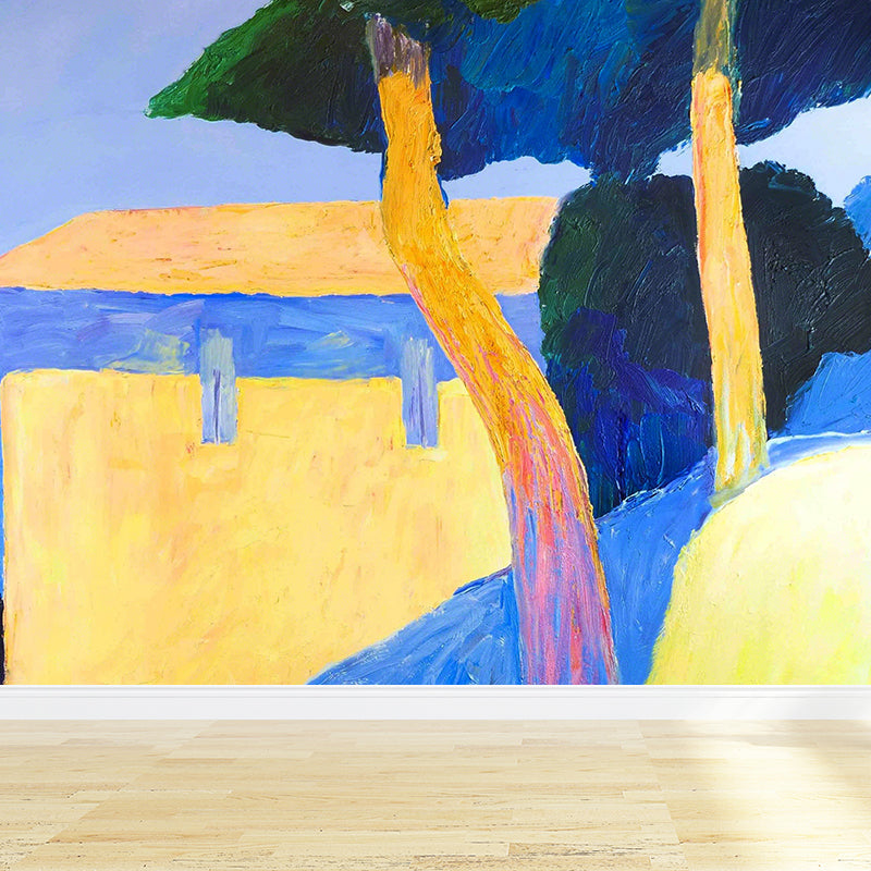 Décoration murale de chaumière, revêtement Mural d'art contemporain personnalisé pour la cuisine