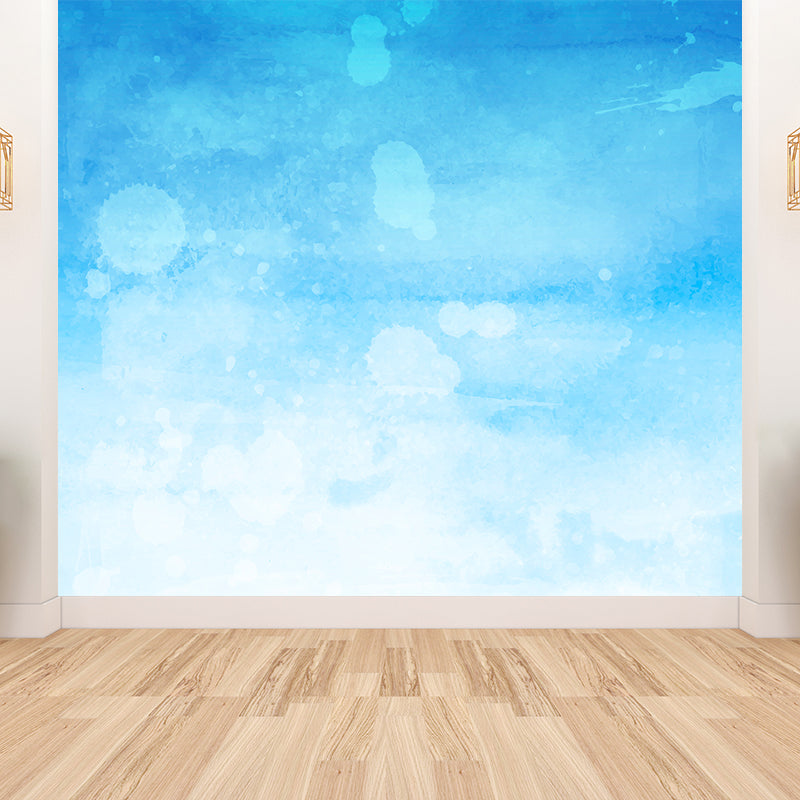 Modern Abstract Mural Wallpaper for Bedroom Customised Wall Covering in Pastel Color