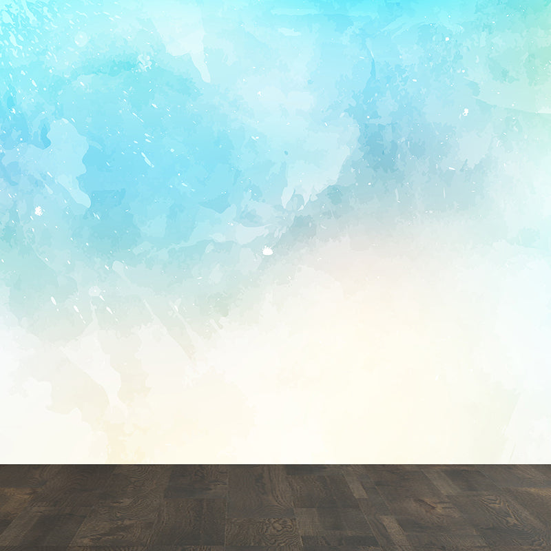 Extra Large Abstract Wall Mural Light Color Non-Woven Wall Art for Home Decor, Custom