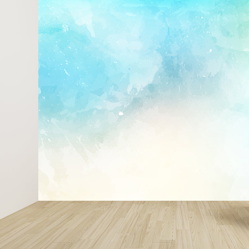 Extra Large Abstract Wall Mural Light Color Non-Woven Wall Art for Home Decor, Custom