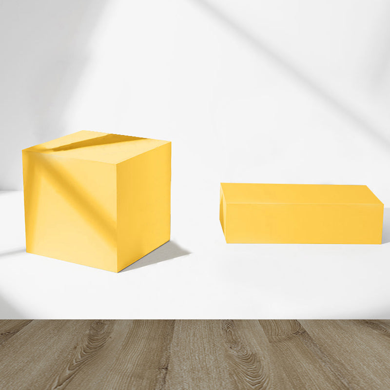 Nouveauté 3D Design Cube Mural décalcomanie couleur douce imperméabilisation décoration murale pour salle de bain