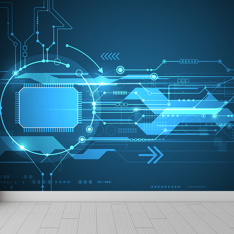 Dark Color Abstract Mural Wallpaper for Decoration Modern Living Room Wall Covering