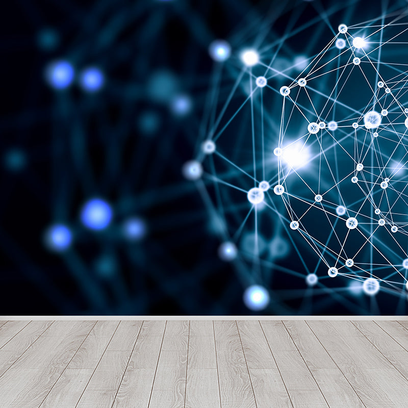 Abstract Wall Mural Modern Decorative Living Room Wall Covering, Custom Size Available