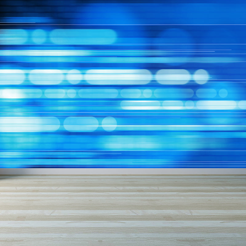 Modern Abstract Mural Decal Dark Color Water Resistant Wall Covering for Bathroom