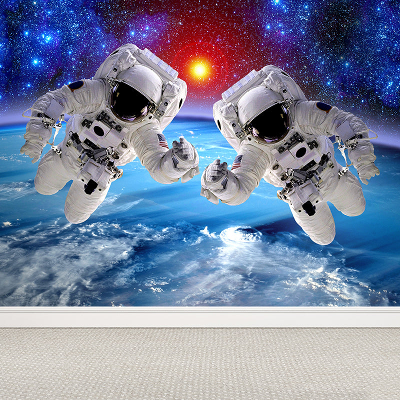 House Decor Astronomy Mural Decal Personalised Futuristic Wall Art for Guest Room
