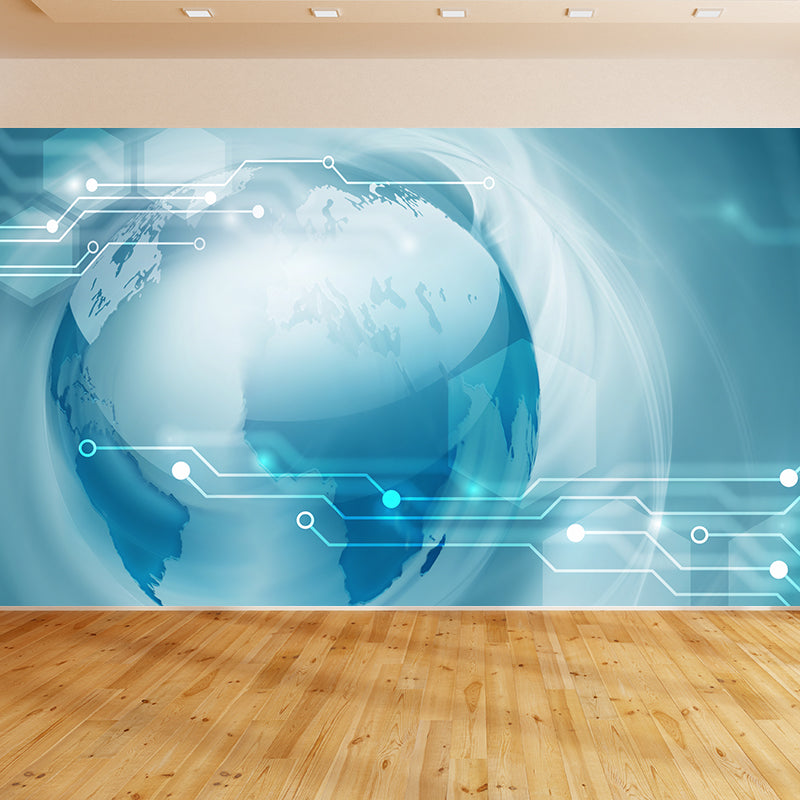 Extra Large Abstract Mural Dark Color Non-Woven Wall Art for Home Decor, Personalised