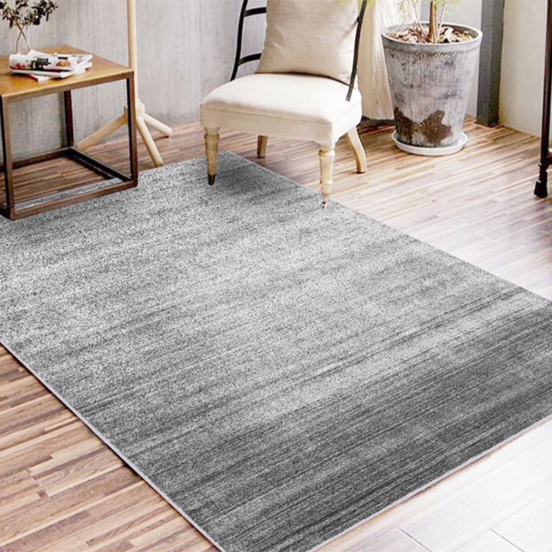 Tapis ombre décontracté vert et bleu tapis synthétique Machine Washable Area Washing Area pour chambre à coucher