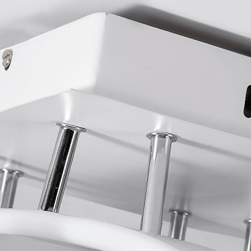 Cross Bedroom Flush Mount Ceiling Light Acrylic LED Modernism Flush Mount Lamp in Warm/White Light