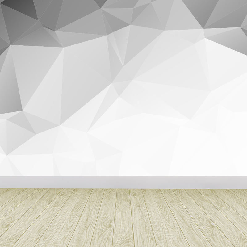 Graphic Mural Wallpaper Pastel Color Contemporary Wall Covering for Girls Bedroom