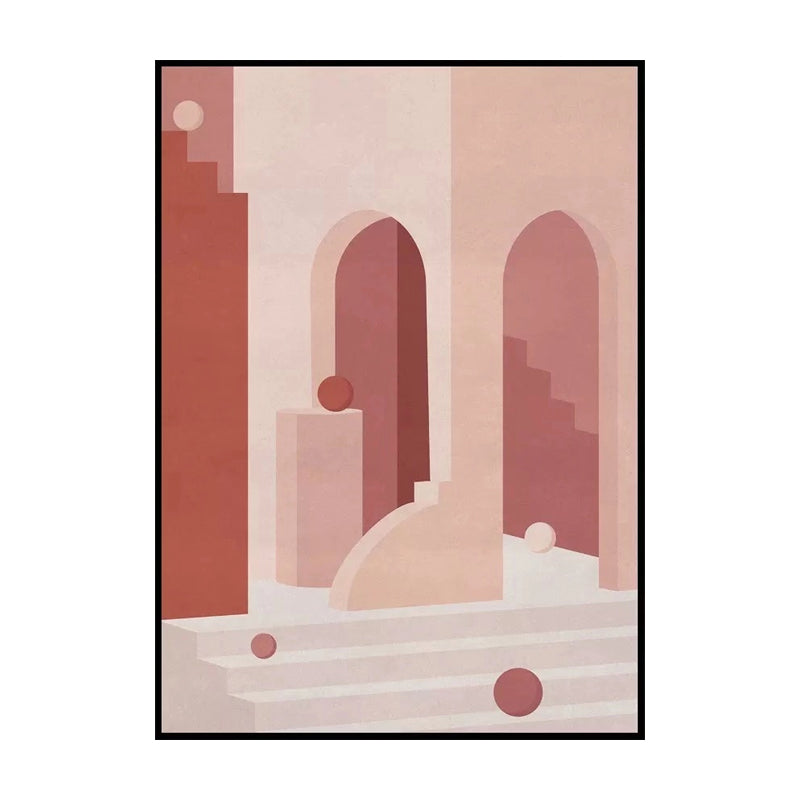 Peinture d'adolescents de Style moderne, décoration murale de couleur Pastel, plusieurs tailles