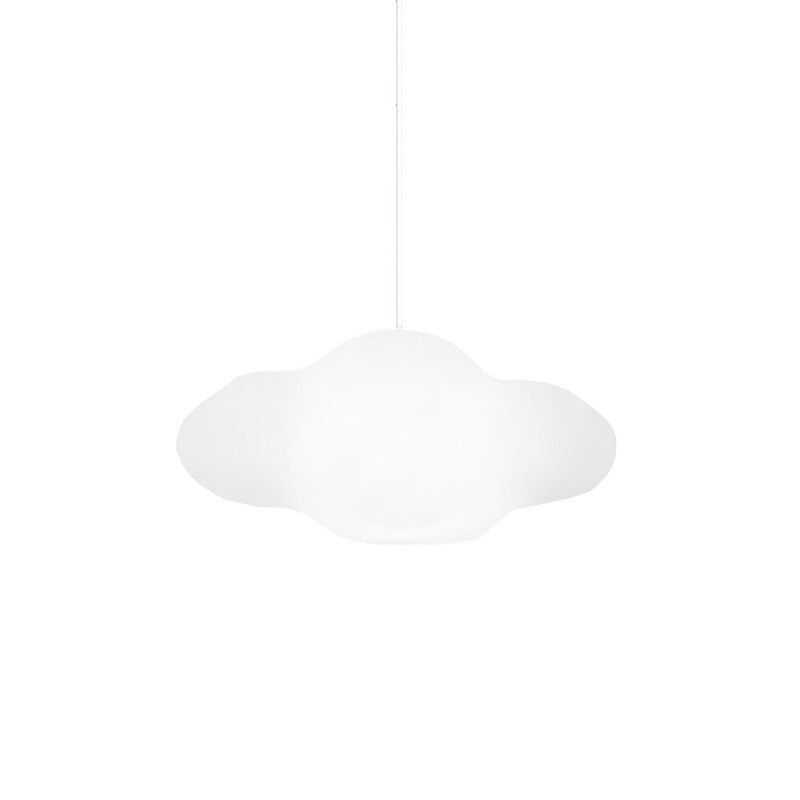 Cloud blanco Luz colgante PE 1 Luz de colgante blanco claro en cálido/blanco para dormitorio