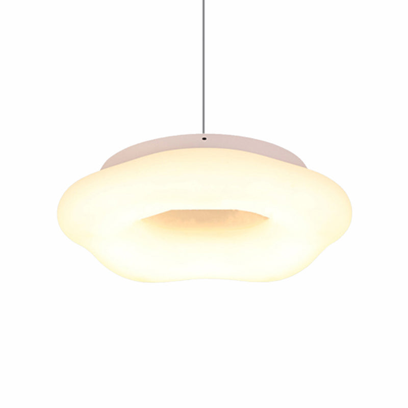 18 "/21.5" ancho de nube de nube acrílico LED Costilete blanco LED de techo para sala de estar