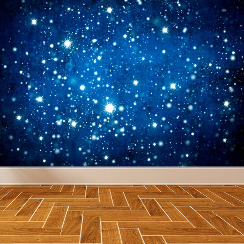 Starry Sky Mural Decal Modern Decorative Living Room Wall Covering, Custom Printed