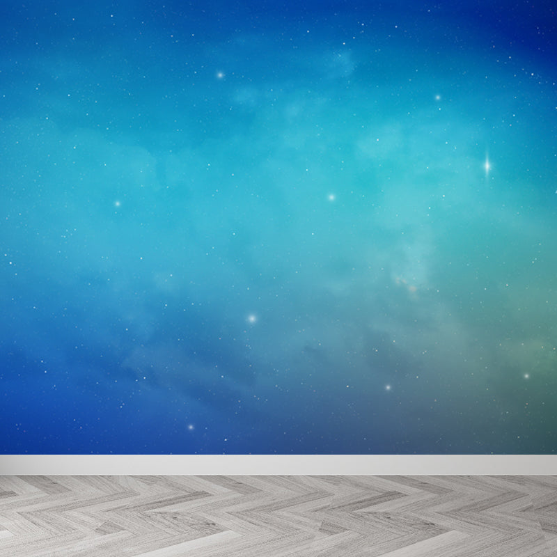 Supernatural Starry Sky Mural Wallpaper for Dining Room Universe Wall Art, Custom