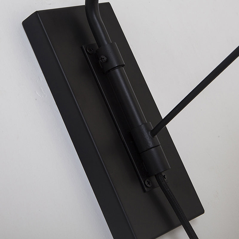 Messing 1 Leichte Leuchten Beleuchtung Loft Style Metallic Fass Schatten Wandleuchte Leuchte mit Winkelarm für Schlafzimmer