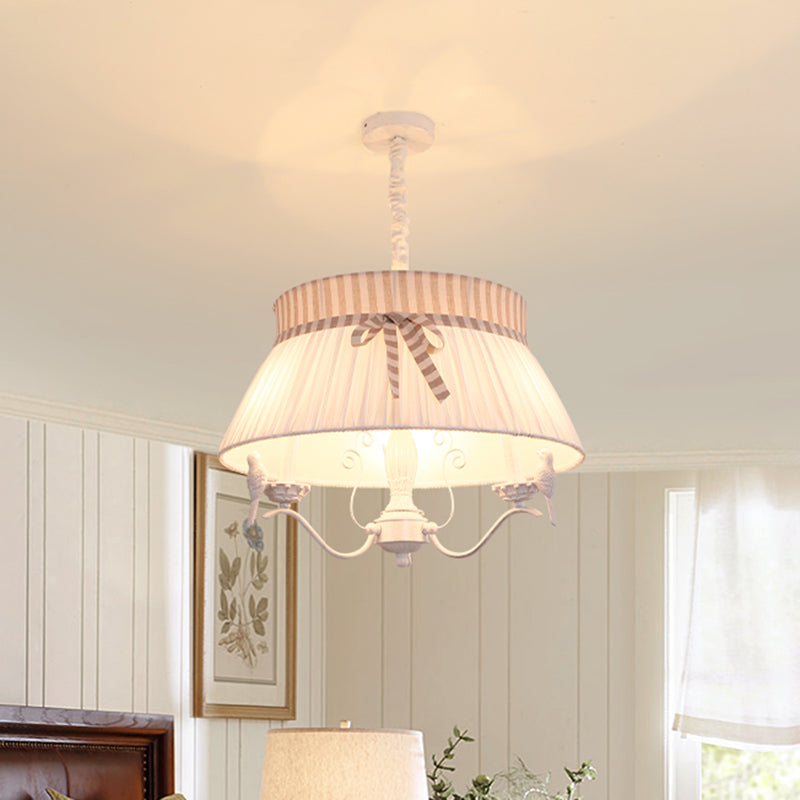 LAMPE DE CHANDELER MODERNE 3 LILLES AVEC TABLE
