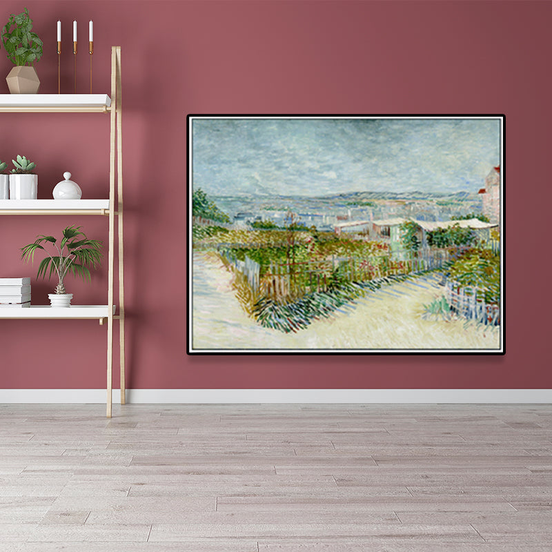 Van Gogh – peinture sur toile de couleur douce, impression d'art mural de terres agricoles pour la décoration de la maison