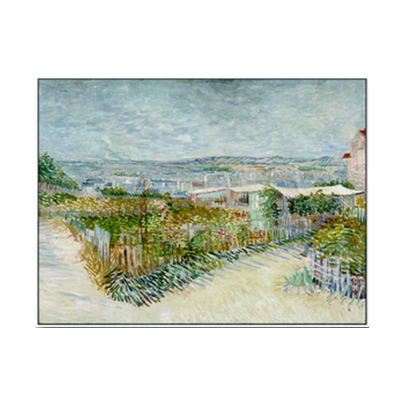 Van Gogh – peinture sur toile de couleur douce, impression d'art mural de terres agricoles pour la décoration de la maison