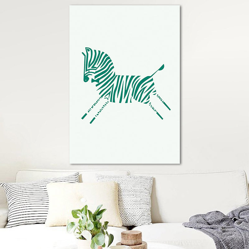 Tropical for Teenage Canvas Art Animal Bright Color Wall Art Prints, Multiple Size Options