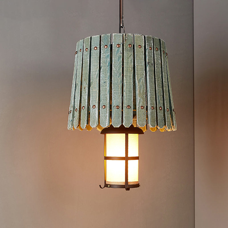 Entrepôt d'éclairage pendentif en verre opal