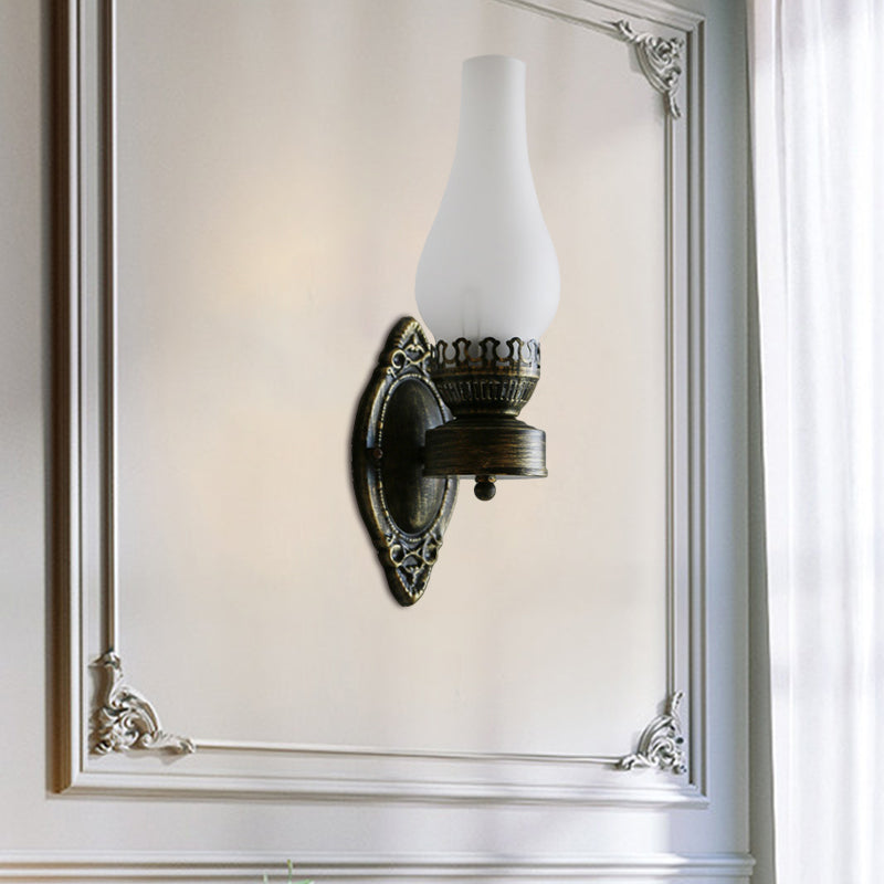 1 Kopfvase Wandmontierte Lampe Nautische schwarze strukturierte weiße/klare/gelbe Knistern Glaswandbeleuchtung Ideen