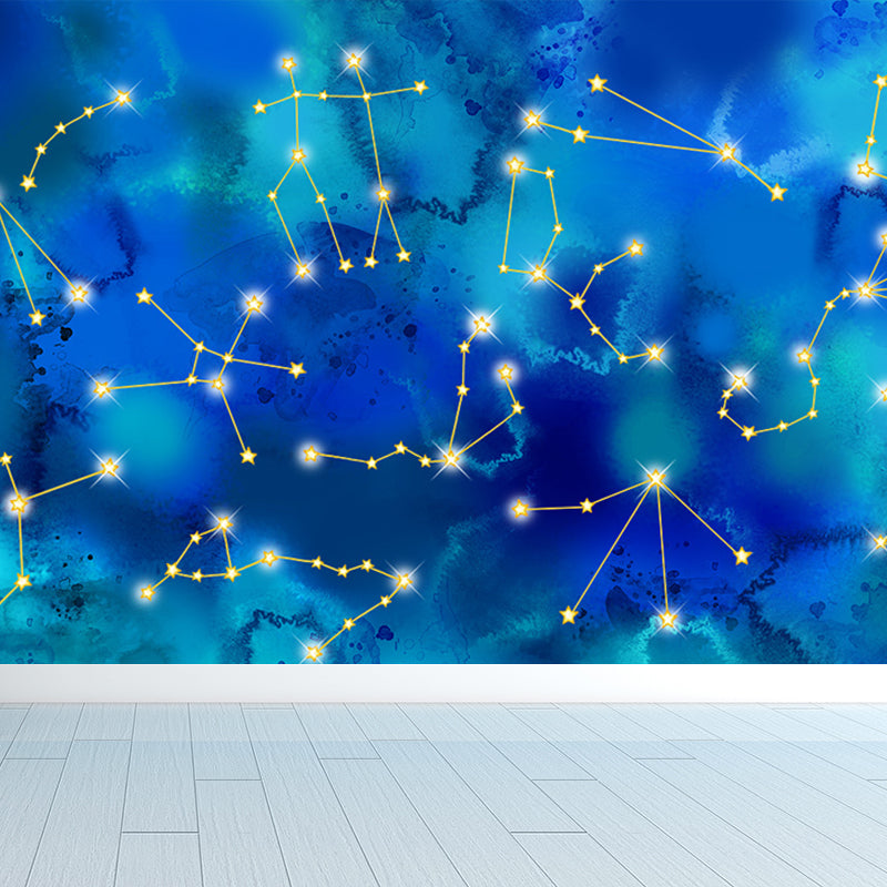 Home Decor Starry Sky Mural Decal Customized Contemporary Wall Covering for Kitchen