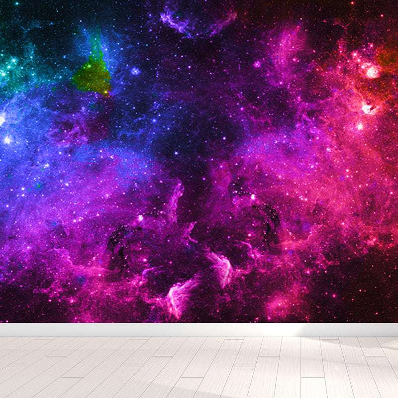 Purple Black Hole Mural Wallpaper for Decoration Modern Living Room Wall Covering