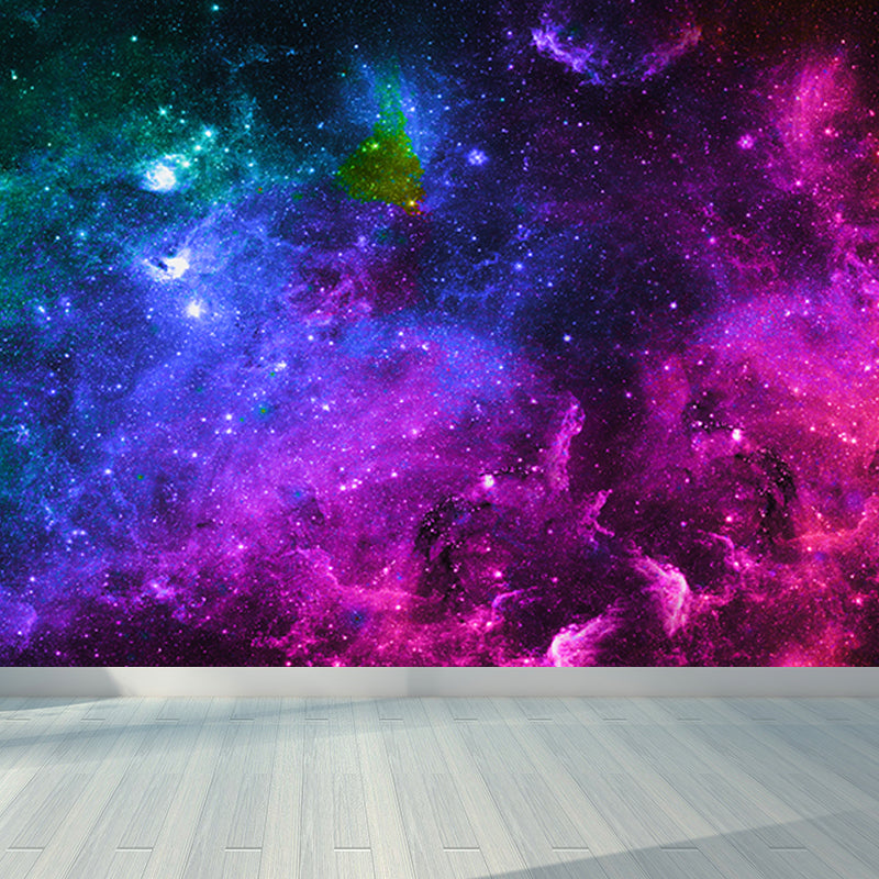 Purple Black Hole Mural Wallpaper for Decoration Modern Living Room Wall Covering