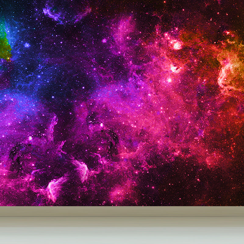 Purple Black Hole Mural Wallpaper for Decoration Modern Living Room Wall Covering