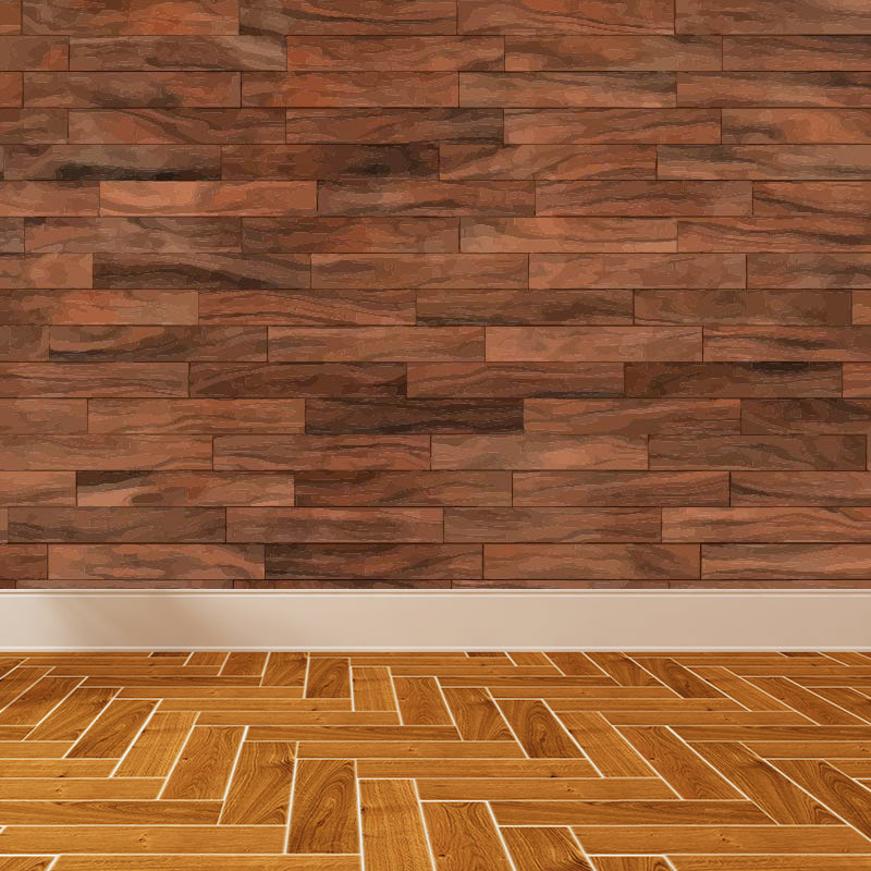 Beadboard Wall Mural Modern Decorative Dining Room Wall Art, Custom Size Available