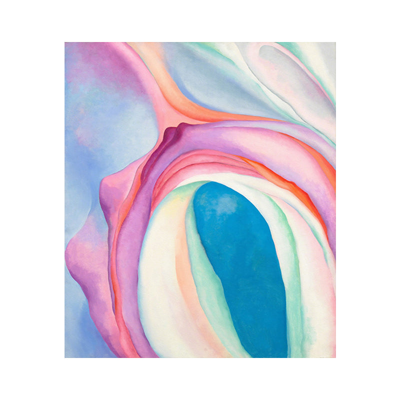 Magical Abstract Pattern Painting for Living Room in Pink, Multiple Sizes Available