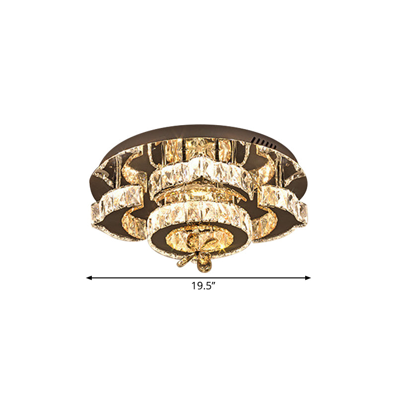 Accesorio montado en el techo cromado LED de LED Minimalista LED Minimalista de LED LED Minimalista de Bloom