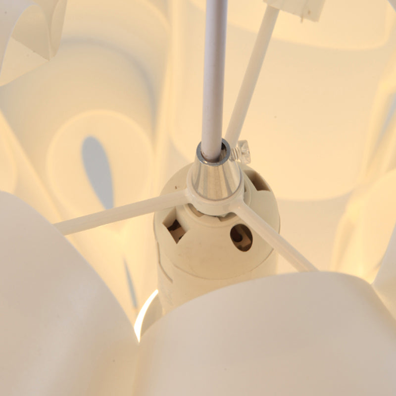 Baiser Hanging Deckenleuchte Einfachheit Acryl Ein leicht weißer Tropfen Anhänger, 7 "/9"/12 "breit