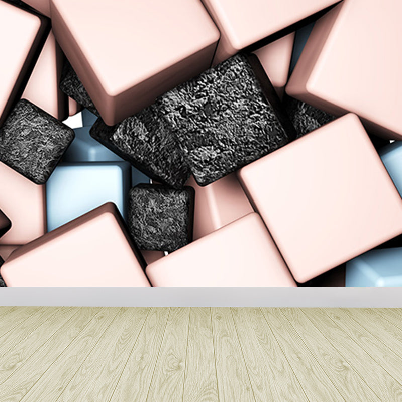 Close-Up Abstract Wall Mural Modern Non-Woven Material Wall Decor for Living Room